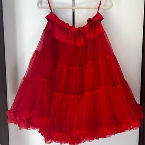 Hell Bunny Red Petticoat